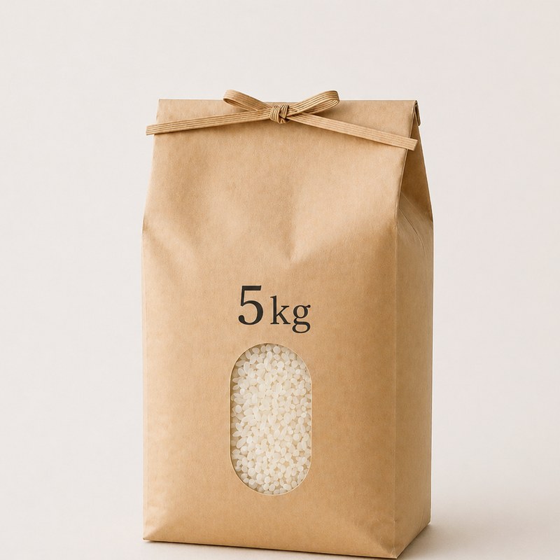 米と音 静岡県産コシヒカリ 5kg パッケージ