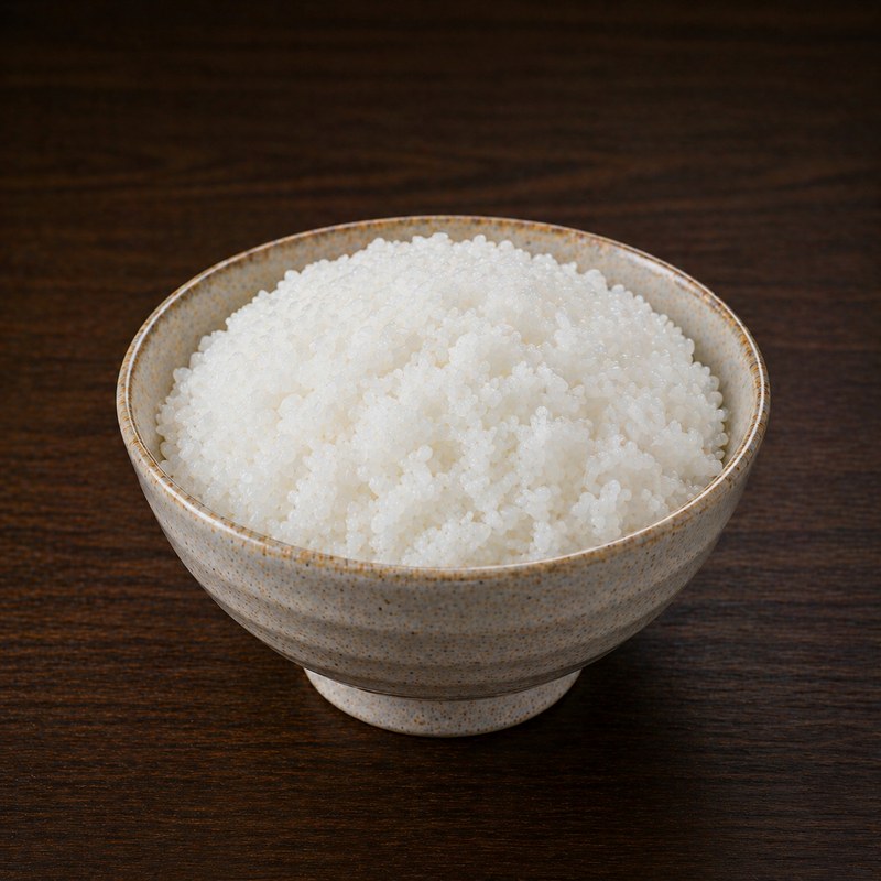 米と音 白米のお茶碗